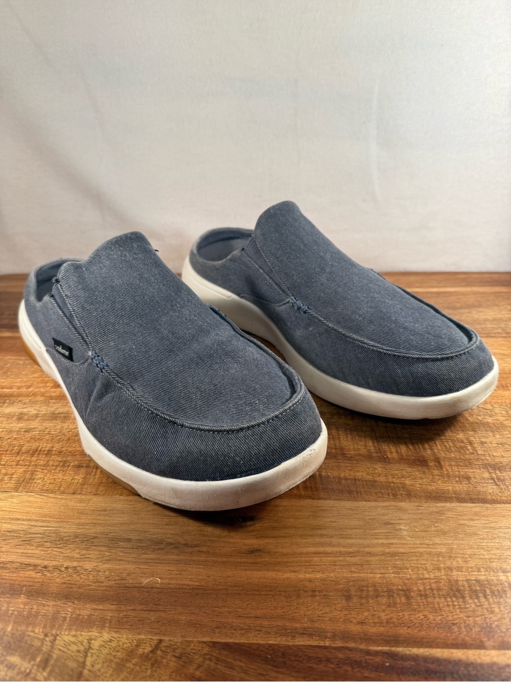 OrthoComfort Men's Slip-on Loafers Denim Blue Size 10